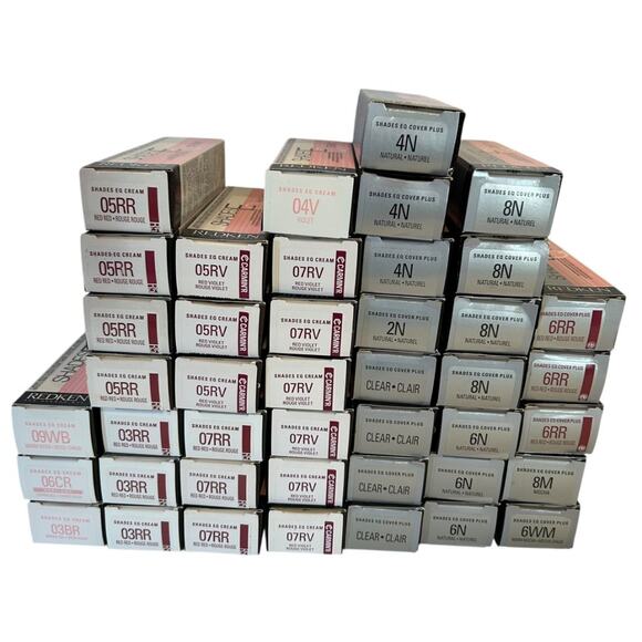 Lot of 43 Redken Shades EQ Conditioning Color Cream 2.1 oz - Picture 2 of 10